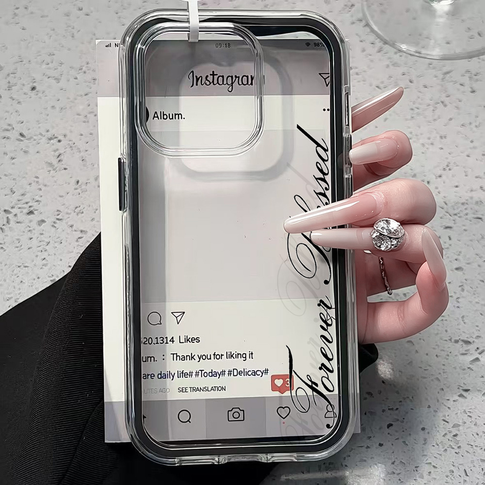 Прозрачный силиконовый чехол F – обзор и цена Clear Shockproof Bumper Case