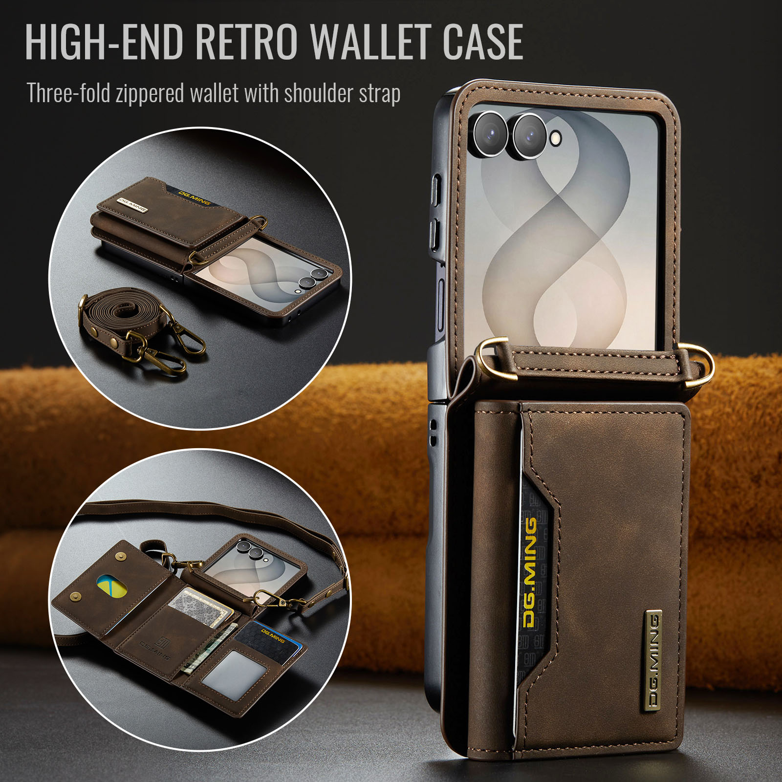 Кожаный чехол-кошелек через пл – обзор и цена Leather Wallet Card Holder Phone Cover