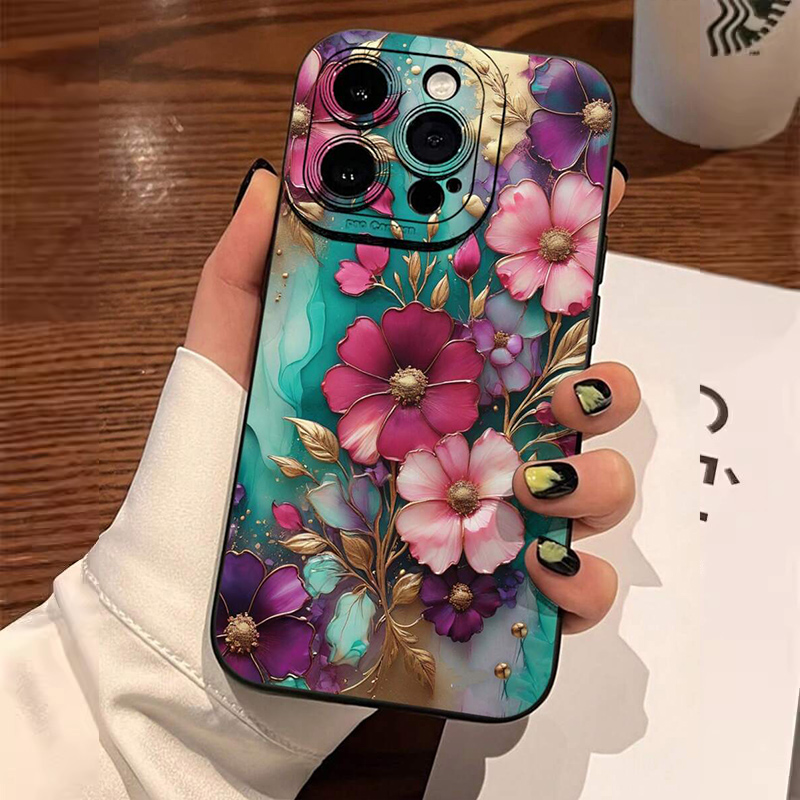 Мягкий чехол из ТПУ с винтажны – обзор и цена Vintage Floral Pattern Soft Case