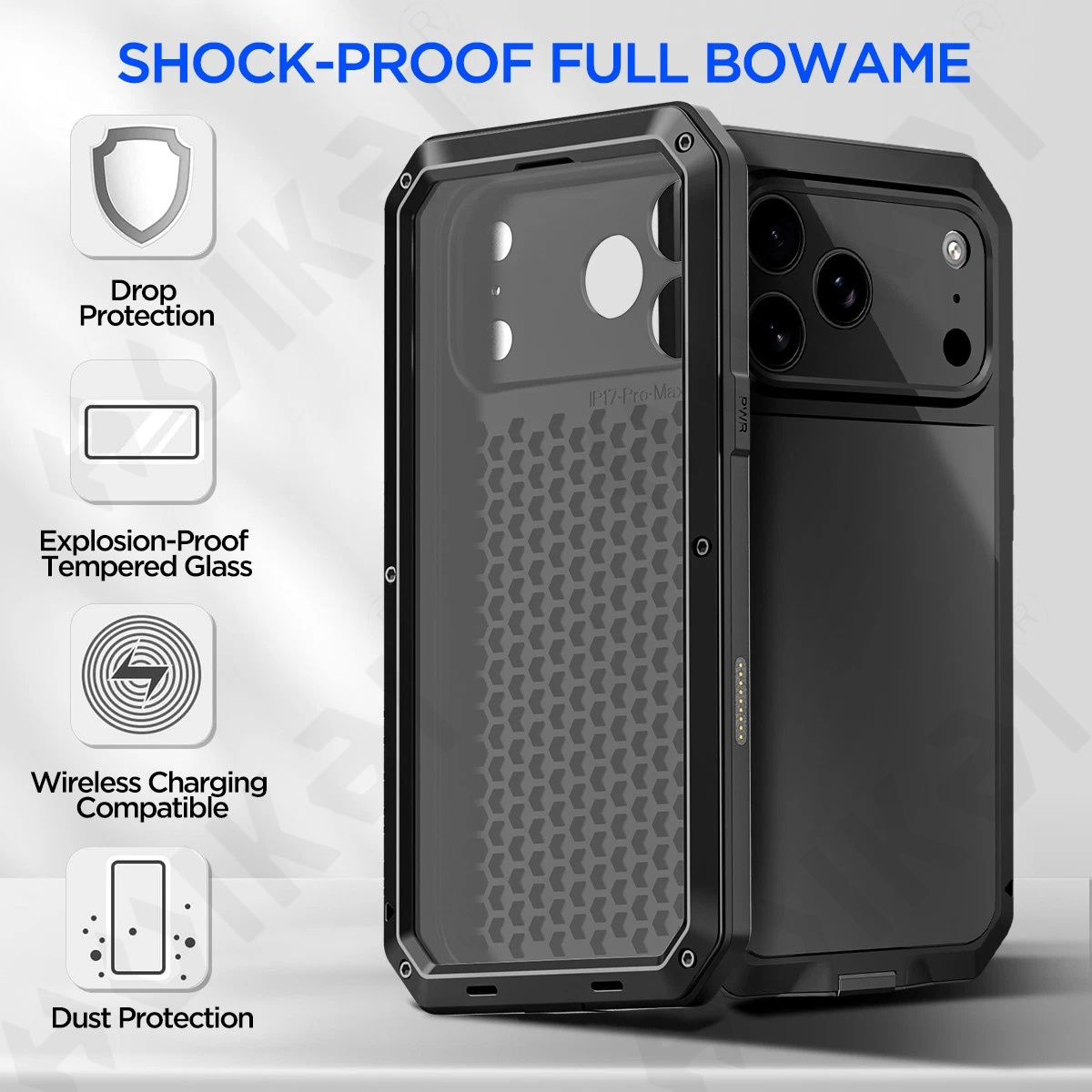 Подходящий чехол для iPhone 18 – обзор и цена Heavy Duty 360 Full Body Protective Case