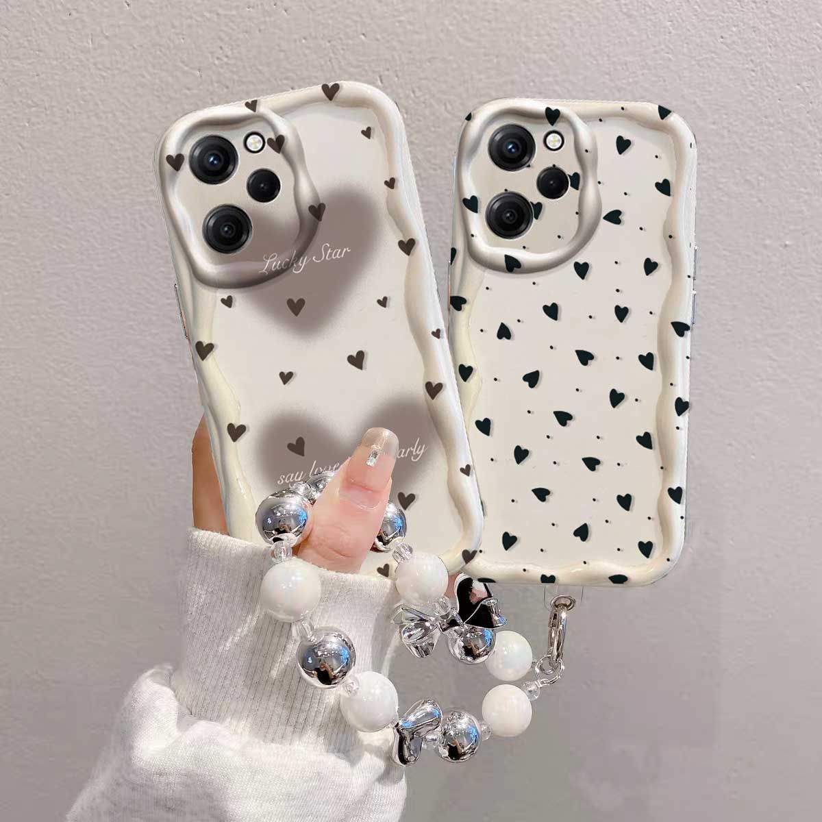 Чехол для RENO 15 15F 14 PRO 1 – обзор и цена Cute Cartoon Wrist Strap Silicone Case