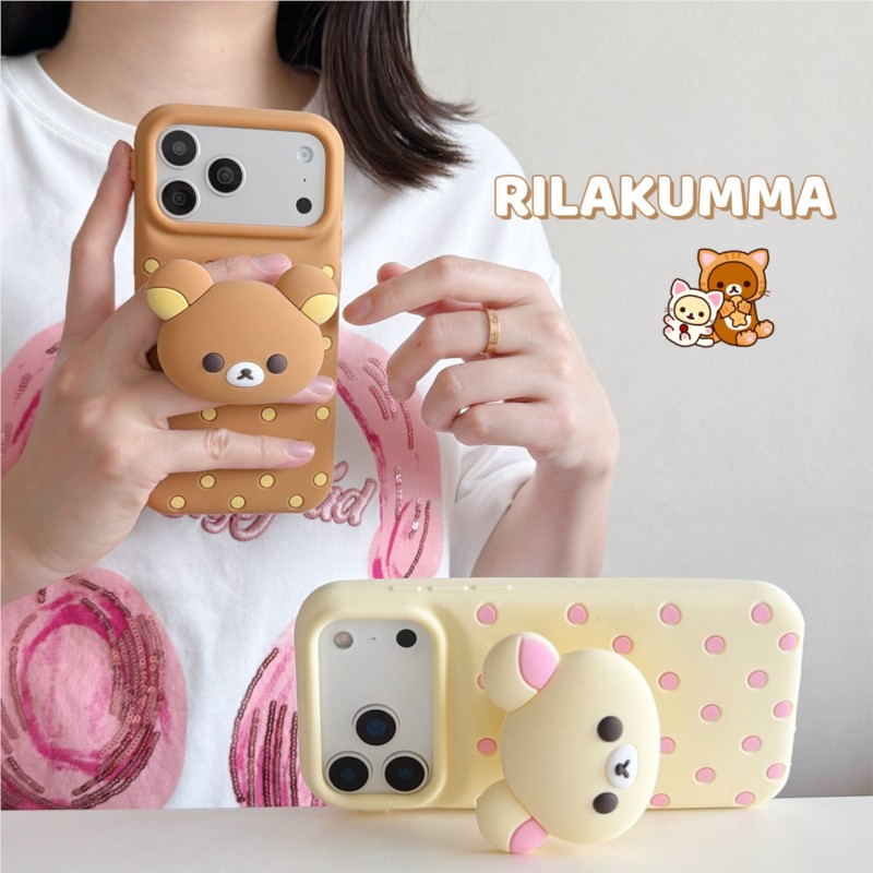 3D-чехол для телефона с изобра – обзор и цена Cute Cartoon Wrist Strap Silicone Case